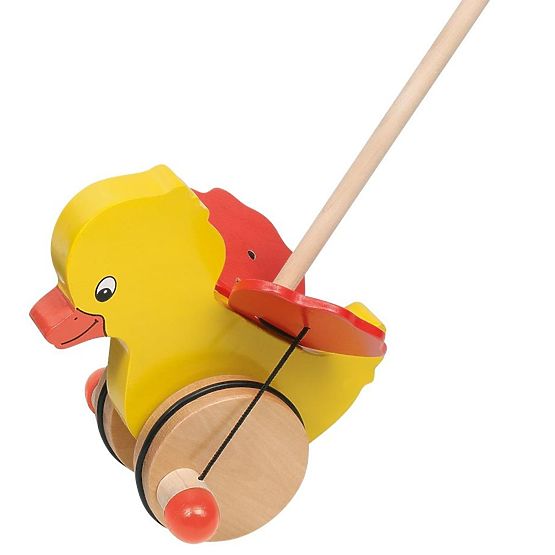 Ťahací kačička Tweedy na tyči
