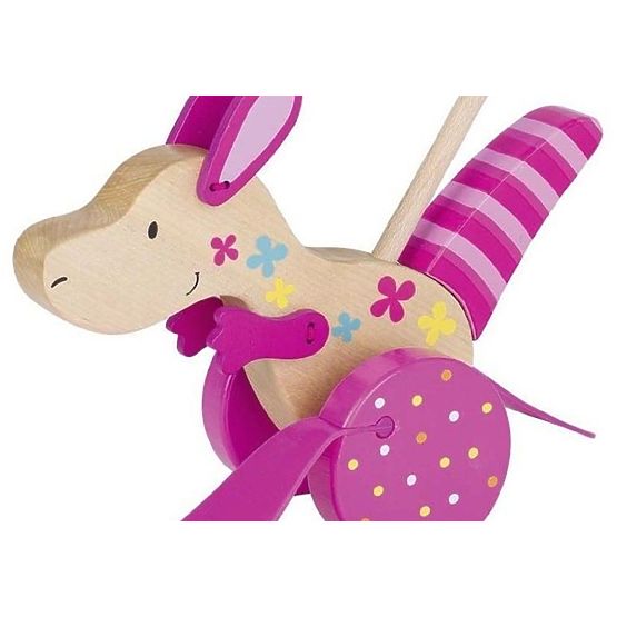 Ťahací klokan na tyči Susibelle