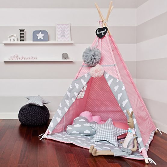 Teepee - cukrová vata