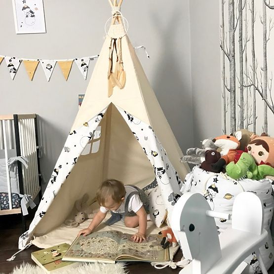 Teepee s podložkou + lapač snov - Malý princ