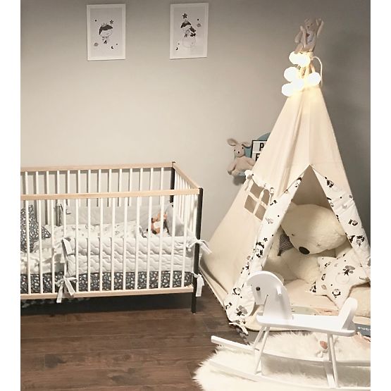 Teepee s podložkou + lapač snov - Malý princ