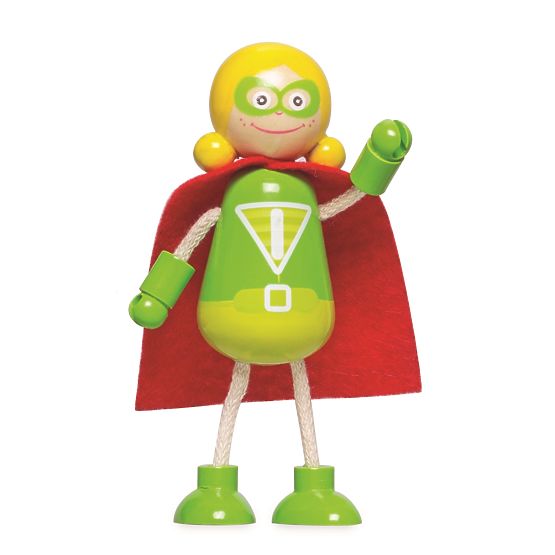 Tidlo Drevené postavičky Superhrdinovia