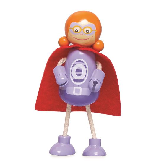 Tidlo Drevené postavičky Superhrdinovia