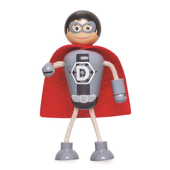 Tidlo Drevené postavičky Superhrdinovia