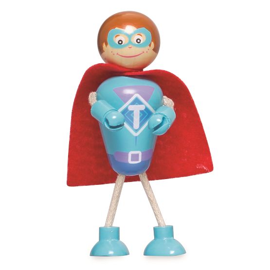 Tidlo Drevené postavičky Superhrdinovia