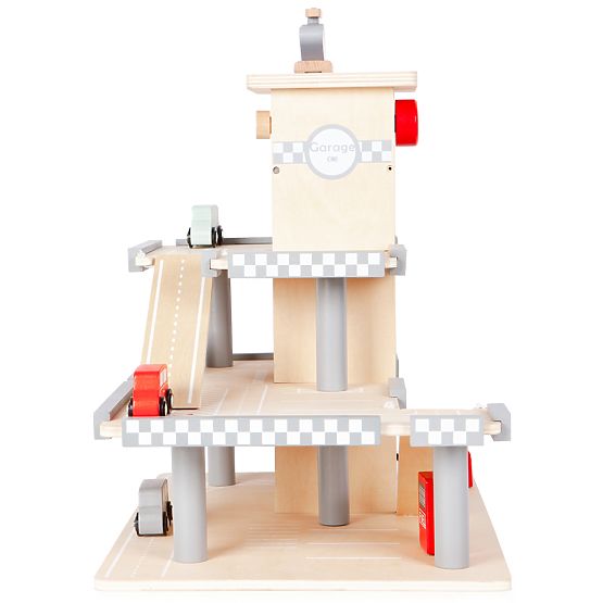 Trojposchodová garáž Alex s výťahom, autíčkami a vrtuľníkom