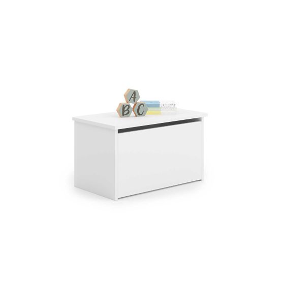 Truhlica na hračky Daria biela