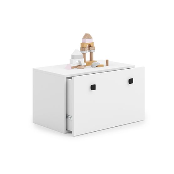 Truhlica na hračky Inga - čierna rukoväť