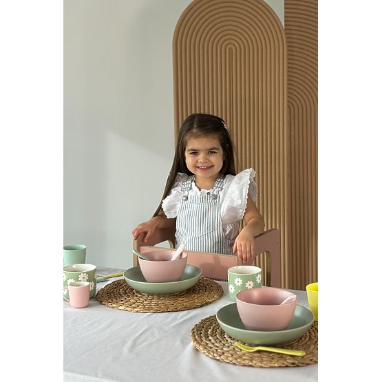 Učebná veža SLIM M - ružová