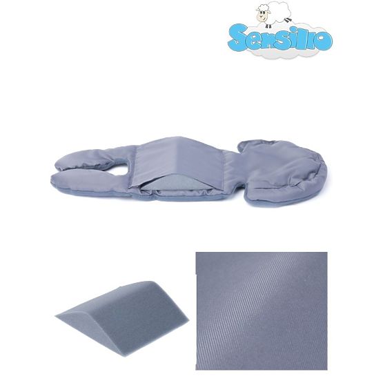 Univerzálna vložka do autosedačky Sensillo Sivá