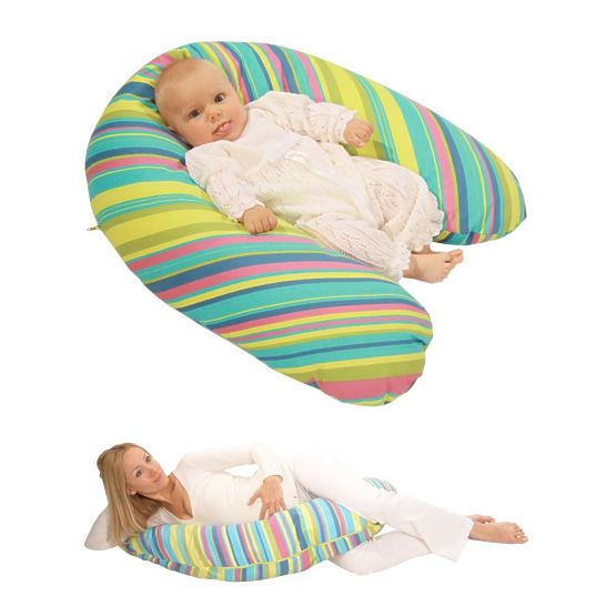 Univerzálny semiškový dojčiaci vankúš Womar sovička ružový