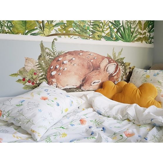 Vankúš obláčik Velvet - horčicový