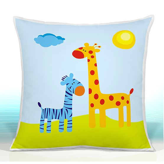 Vankúš - safari žirafka a zebra 22
