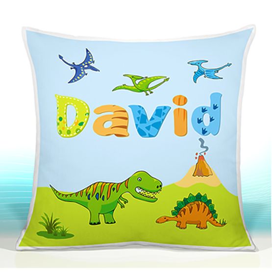 Vankúšik s menom - dinosauríky