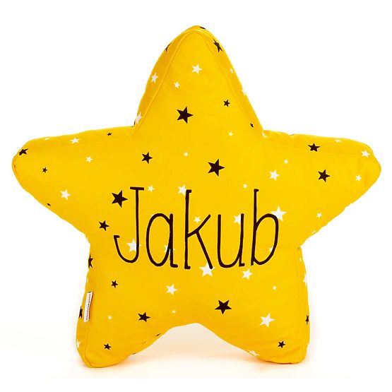 Vankúšik s menom - hviezda 3D