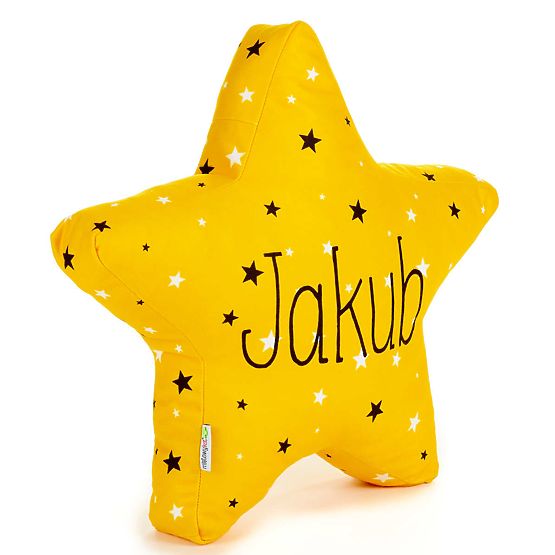 Vankúšik s menom - hviezda 3D