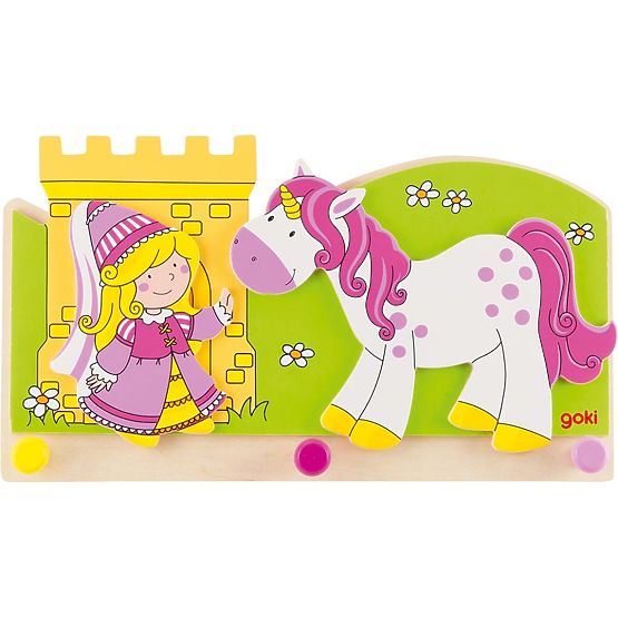 Vešiak na oblečenie Princezná a jednorožec