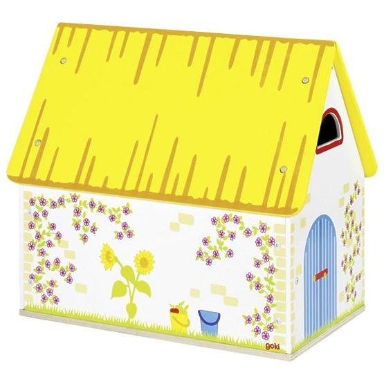 Vidiecky domček pre bábiky s nábytkom