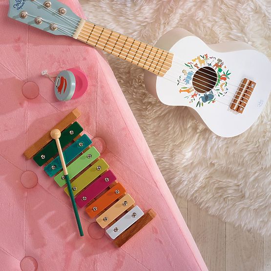 Vilac Drevená hudobná sada Zvieratá sveta Sarah Betz