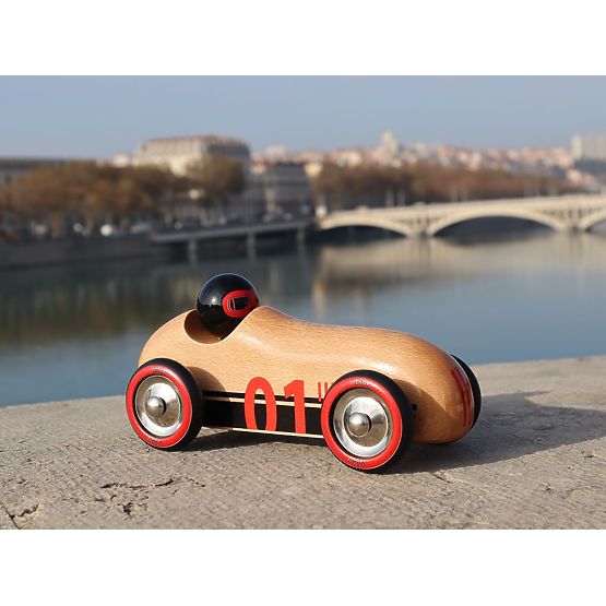 Vilac Drevené auto Old Sport Compet prírodné