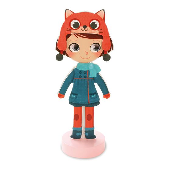 Vilac Magnetické obliekacie puzzle Chloe