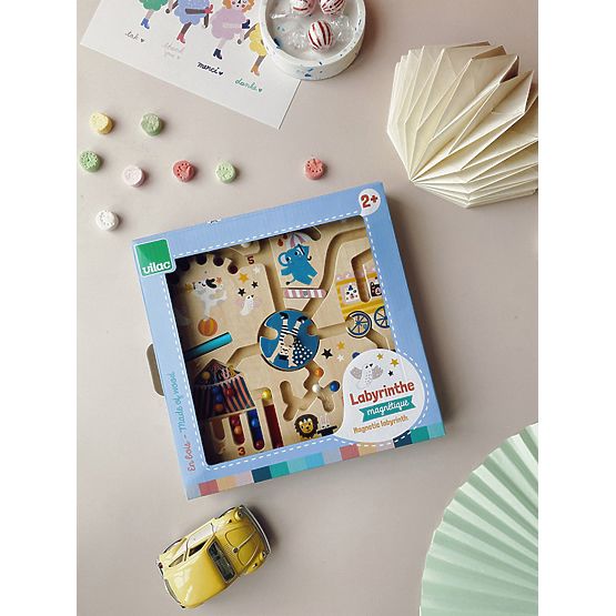 Vilac Magnetický labyrint cirkus Michelle Carlslund