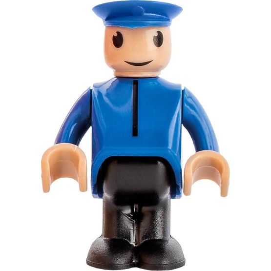 Vlak s batériovým rušňovodičom zelený