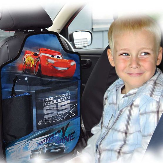 Vreckár do auta Disney Cars 2 40x60 cm Čierna