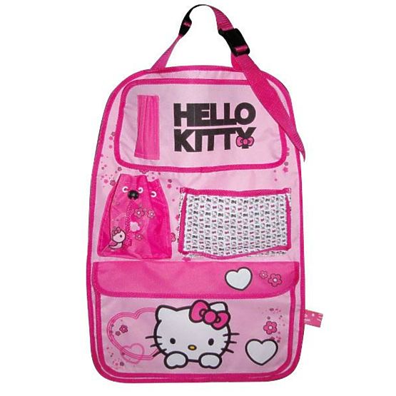 Vreckár do auta Hello Kitty Ružová