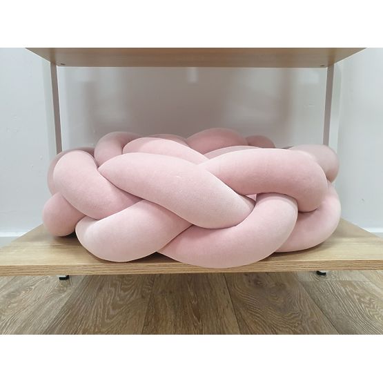 Vrkôčikový mantinel 240 cm - staroružový