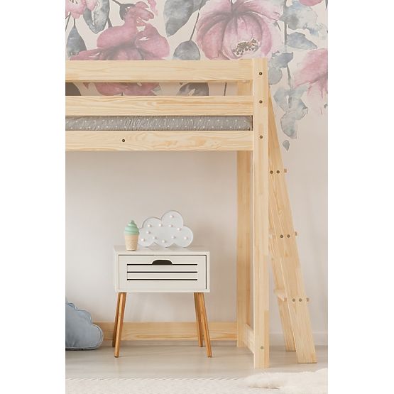 Vyvýšená detská posteľ Tower - bočný vstup