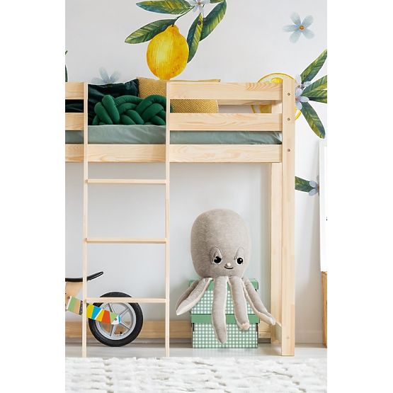 Vyvýšená detská posteľ Tower - predný vstup