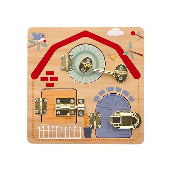 Vzdelávacia tabuľa so zámkami - Deti sveta