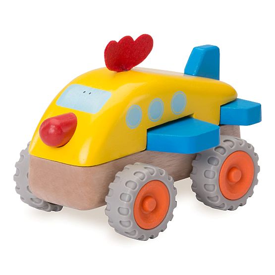 Wonderworld Drevené Mini lietadlo kuriatko