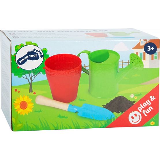 Záhradnícky set s kvetináči