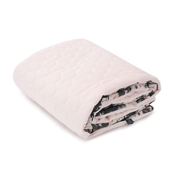 Zateplená detská deka Nočná kvety