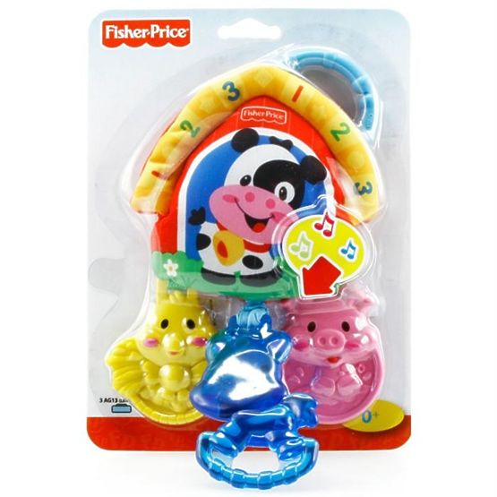 Závesná hračka Fisher Price - zvieratká z farmy