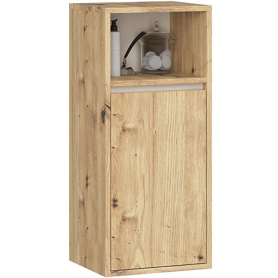 ZÁVESNÁ KÚPEĽŇOVÁ SKRINKA VAMI W35 1D 1W DUB ARTISAN / KAŠMÍR