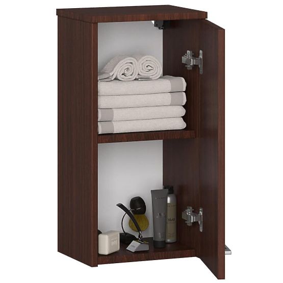 ZÁVESNÁ SKRINKA KÚPEĽŇA FIN W30 1D WENGE