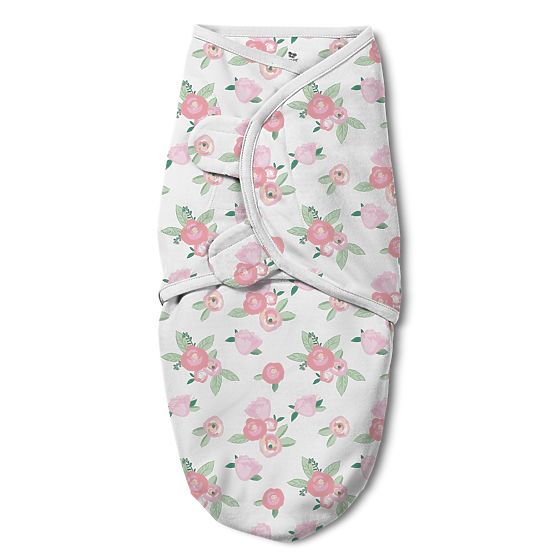 Zavinovačka SwaddleMe-Deluxe - Ruže