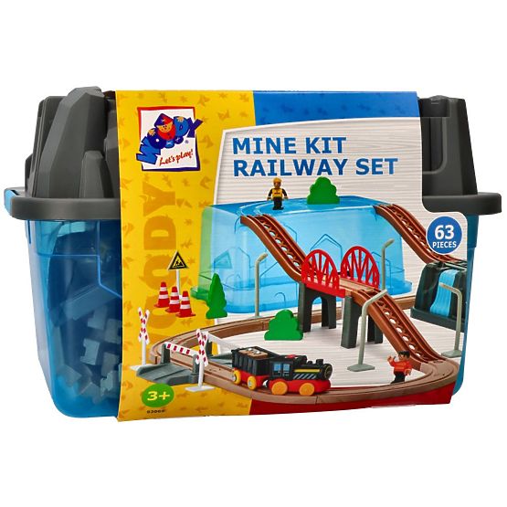 Železničná sada Baňa 63 prvkov