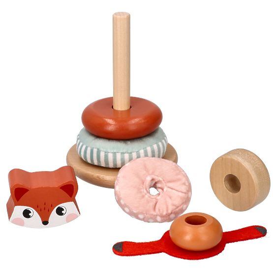 Zmyslová pyramída s líškou