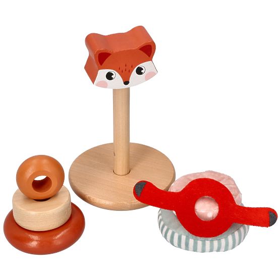 Zmyslová pyramída s líškou