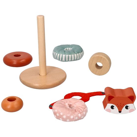 Zmyslová pyramída s líškou