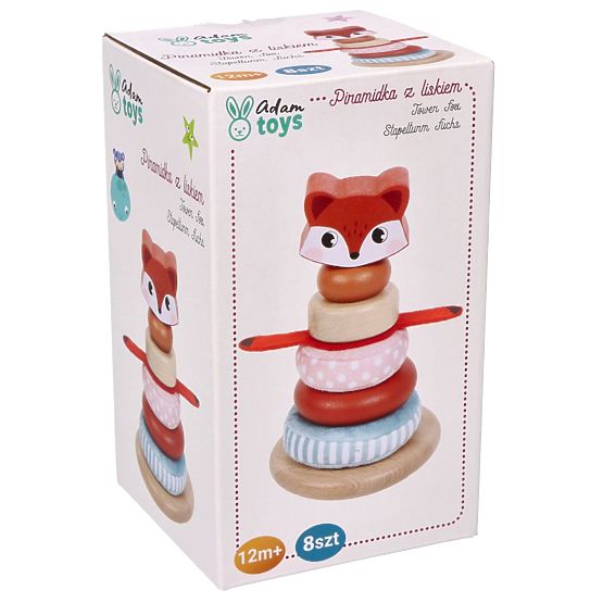 Zmyslová pyramída s líškou