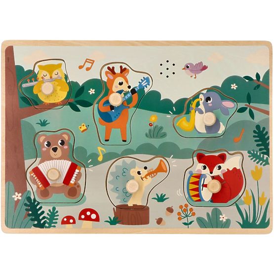 Zvukové puzzle nástroje