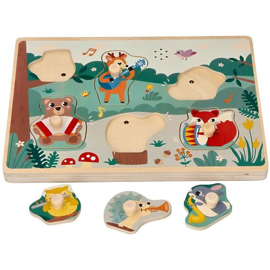 Zvukové puzzle nástroje