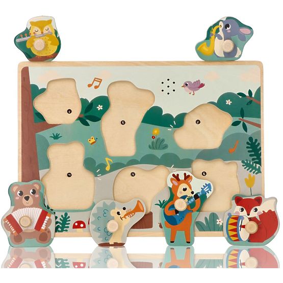 Zvukové puzzle nástroje