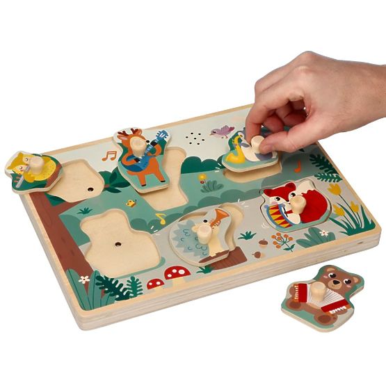 Zvukové puzzle nástroje