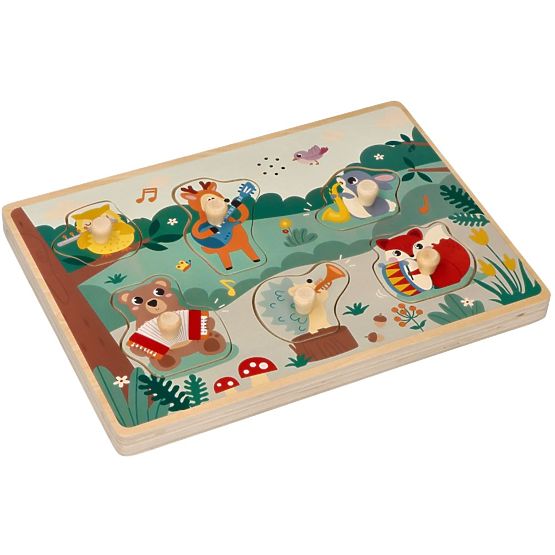 Zvukové puzzle nástroje